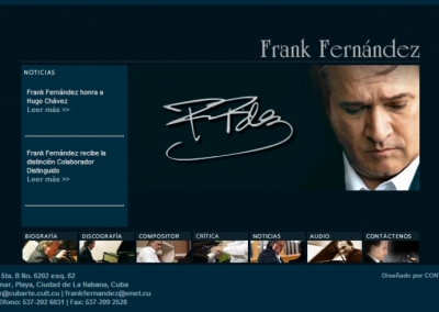 Frank Fernández Pianista