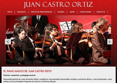 Juan Castro Pianista